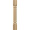 Ekena Millwork 5"W x 5"D x 35 1/2"H Richmond Fluted Cabinet Column, Cherry COL05X05X35RICH - alternate 3